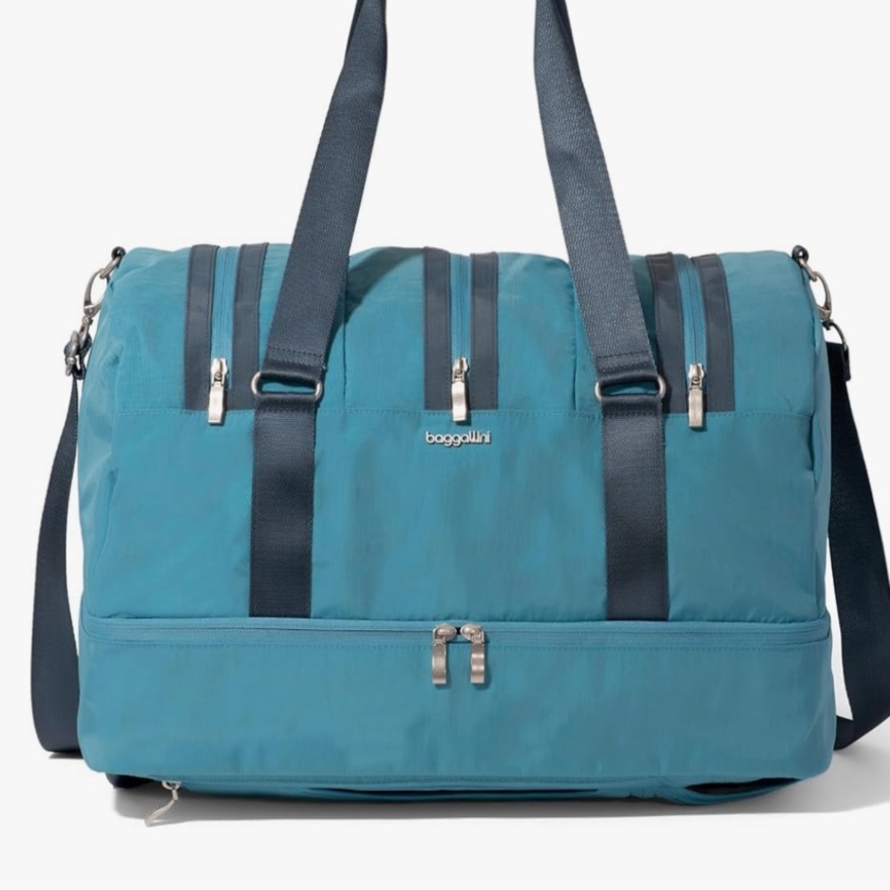 Baggallini Women's MultiZip Convertible Duffel